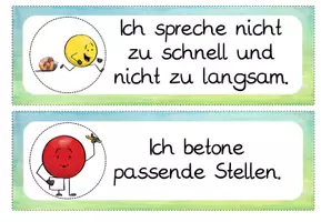 Vorschau - Arbeitsblätter - Gedichtvortrag - Kriterien, Tipps und Bewertungsraster - Seite 3