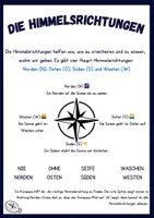 Vorschau - Arbeitsblätter - Die vier Himmelsrichtungen - Info und Arbeitsblatt Sachunterricht - Seite 2