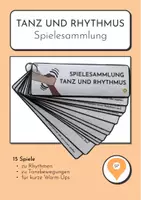 Vorschau - Stundenentwürfe - Tanz und Rhythmus – Spielesammlung mit 15 Bewegungsspielen für Schule und Unterricht - Deckblatt