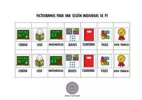 Vista previa - Refuerzo / NEE / Materiales de apoyo - SECUENCIA TEMPORAL PARA AULA Y CASA - página 3