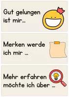 Vorschau - Fördermaterial/Inklusion - Rituale & Reflexion im Klassenzimmer - Reflexionskarten am Stundenende für die Grundschule (fächer- und klassenübergreifend) - Seite 3