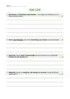 Vorschau - Arbeitsblätter - GW-LZK Rohstoffe und Erdöl - Deckblatt