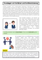 Vorschau - Arbeitsblätter - Konfliktlösungsstrategien: Kommunikation & Sozialkompetenz - Seite 1