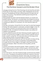 Vorschau - Arbeitsblätter - Australian Aborginal Dreamtime Stories - Seite 1