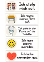 Vorschau - Poster - Soziales Lernen & Verhalten im Klassenzimmer - Klassenregeln für die Grundschule - Seite 3