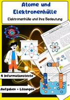 Vorschau - Arbeitsblätter - Ionen & Moleküle Bundle: Atombau, Bindungen, Lewis-Schreibweise, Polarität - Seite 1