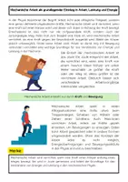 Vorschau - Arbeitsblätter - Arbeit, Leistung und Energie: Mechanik Physik - Seite 1