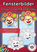 Vorschau - Arbeitsblätter - Karneval Kunstprojekt Kandinsky Clowns Karneval & Fasching - Deckblatt