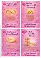Vorschau - Bildkarten - Valentinstags-Botschaften von Gott – Grußkarten für den Religionsunterricht (Klasse 1–6) - Seite 3