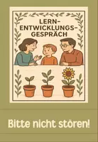 Vorschau - Poster - Lernentwicklungsgespräch Türschild - Klassenleitung, Zeugnis - Seite 3