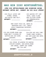 Vorschau - Spiele - Was bin ich...? Winterrätsel - Deckblatt
