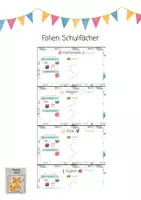 Vorschau - Präsentationen/Tafelbilder - Stundenfolien Grundschule, Stundenziel & Fahrplan (Kl. 1-4) - Deckblatt