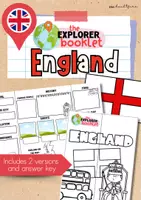 anteprima - Esercizi - England: Explorer Booklet, Mini Lapbook (cultura e civiltà dell'Inghilterra) - Pagina di copertina