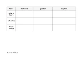 Vorschau - Arbeitsblätter - TOOLS! Modals Übungstabelle - Seite 3