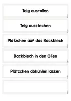 Vorschau - Stationenlernen - VORGANGSBESCHREIBUNG / REZEPTE - Tafelmaterial Plätzchen - Seite 3