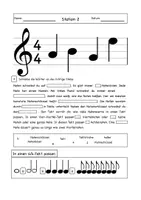 Vorschau - Unterrichtsreihen - Stationenlernen Notenlehre Musik Anfänger - Seite 3