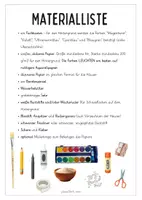 Vorschau - Mal- und Bastelvorlagen - Winterstadt: Aquarelltechnik mit Deckfarbenkasten & Salz - Seite 2