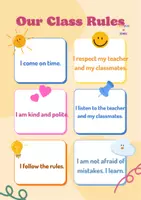 Προεπισκόπηση - Διαδραστικό υλικό - Classroom Rules - Κανόνες Τάξης ΖΕΠ/ ΤΜΗΜΑ ΥΠΟΔΟΧΗΣ - Σελίδα 2