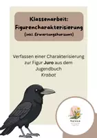 Vorschau - Stundenentwürfe - Materialpaket Krabat (inkl. zwei Stundentwürfen + Klassenarbeit) - Seite 1