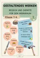 Vorschau - Poster - Gestaltendes Werken: Regeln und Dienste im Werkraum - Deckblatt