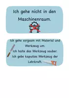 Vorschau - Poster - Gestaltendes Werken: Regeln und Dienste im Werkraum - Seite 3