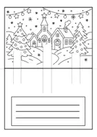 Vorschau - Mal- und Bastelvorlagen - Pop up Karte Weihnachten - 3D Weihnachtskarte - Seite 2