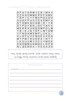 Vorschau - Arbeitsblätter - Bundle: Around the year (Seasons, Days of the Week, Weather) - Seite 2