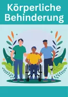 Vorschau - Arbeitsblätter - Arbeitsblatt Körperliche Behinderung / Einschränkung - Deckblatt