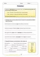 Vorschau - Arbeitsblätter - Wortarten wiederholen Klasse 5/6 - Nomen, Verben, Adjektive, Pronomen, Präpositionen - Seite 3