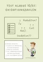 Vorschau - Test - Test: Oxidationszahlen Klasse 10/EF inkl. Erwartungshorizont und Benotungsvorlage - Deckblatt