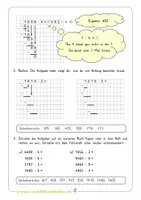 Vorschau - Arbeitsblätter - Schriftliche Division Klasse 4 - Seite 3