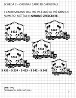 anteprima - Esercizi - Carnevale matematico classe quarta scuola primaria - Pagina 2