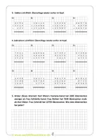 Vorschau - Arbeitsblätter - Schriftlich Rechnen Klasse 5 und 6 - Übungen - Seite 2