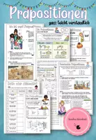 Vorschau - Arbeitsblätter - Präpositionen - ganz leicht erklärt (Wechselpräpositionen) - Deckblatt