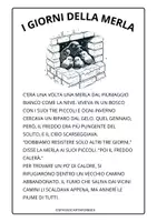 anteprima - Esercizi - I GIORNI DELLA MERLA 🐦⬛COMPRENSIONE DEL TESTO - Pagina 3
