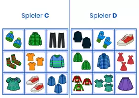 Vorschau - Spiele - Wortschatzspiele | Lotto | DaF DaZ oder Grundschule - Seite 3