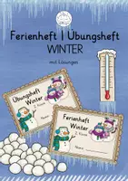 Vorschau - Arbeitsblätter - Ferienheft Winter | Übungsheft Winter | Klasse 2 | Winterferien - Deckblatt