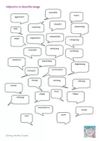 Náhľad - Worksheet - Adjective describing songs - strana 2