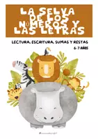 Vista previa - Hojas de trabajo - AVENTURAS EN LA SELVA: LEO, ESCRIBO Y CALCULO - Portada