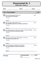 Vorschau - Stundenentwürfe - Mathematik Klasse 4 (Nr. 3 & Nr. 4) - Seite 3