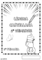 Vista previa - Refuerzo / NEE / Materiales de apoyo - Fichas de Lengua Castellana 2º trimestre - página 1