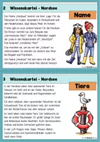 Vorschau - Arbeitsblätter - Die Nordsee - Wissenskartei und Arbeitsheft - Seite 2
