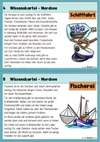 Vorschau - Arbeitsblätter - Die Nordsee - Wissenskartei und Arbeitsheft - Seite 3