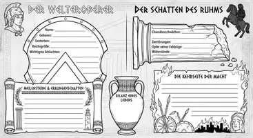 Vorschau - Arbeitsblätter - Alexander der Große - Genie oder Zerstörer? +++ Grandiose Geschichtsstunde! - Seite 3