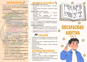 Vista previa - Unidades / Secuencias / Situaciones de Aprendizaje - TRÍPTICO DISCAPACIDAD AUDITIVA (PT) - página 2