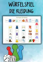 Vorschau - Arbeitsblätter - DaZ / DaF - Kleidung (und Wetter) - MATERIALPAKET - Seite 1