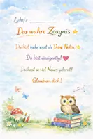 Vorschau - Poster - Das wahre Zeugnis – Gratis Download | Wertschätzung statt Noten - Seite 1