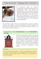 Vorschau - Arbeitsblätter - Der Rechtsstaat: Gewaltenteilung, Grundrechte, Demokratie, Verfassung - Seite 2