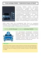 Vorschau - Arbeitsblätter - Die Nachhaltige Mobilität: Verkehr, Klima, Zukunft - Seite 2
