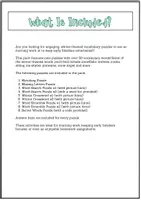 Vorschau - Spiele - Winter: Vocabulary Puzzles for English Learners - Seite 2